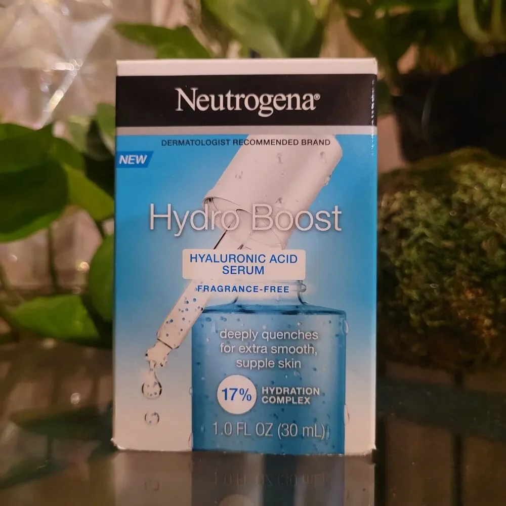 Neutrogena Hydro Boost Hyaluronic Acid Serum Deep Hydration Moisturizer Boost